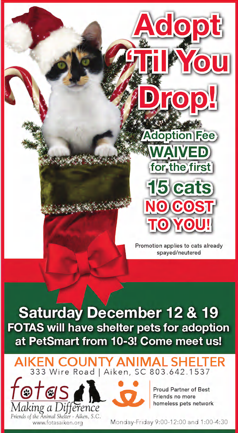 Friends of the Animal Shelter | Aiken, SC