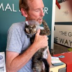 Brad Harris adopted Ilean, a three-legged cat who’s had a difficult past.