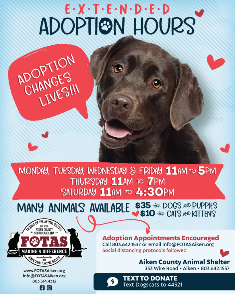 Friends of the Animal Shelter | Aiken, SC