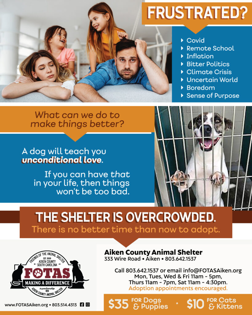 Friends of the Animal Shelter | Aiken, SC