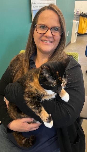 Cynthia is the Adoption Coordinator at the Aiken Shelter.