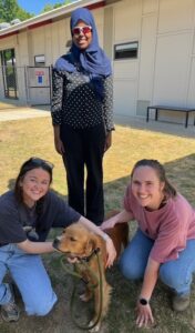 LEAP group visiting the Aiken Shelter