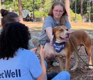 USCA students with Wyatt