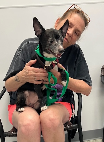 Buddy and his new Mom